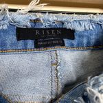 Risen  JEANS RAW EDGE WAIST W FRAYED HEM FLARE  Photo 7