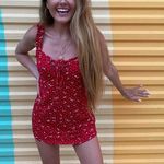 Boohoo Red Sundress Photo 1