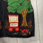 Bobbie & Brooks Vintage Bobbie Brooks Embroidered Appliqué Fall Festival Sweater Vest Size L Photo 3
