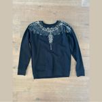marcelo burlon county of milan odakota sequin crewneck sweatshirt pullover Size M Photo 1