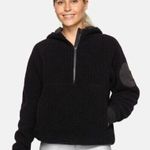 Outdoor Voices Women's Black MegaFleece 1/2 Zip Pullover Wool Jacket Photo 4