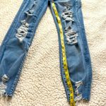 American Eagle  Outfitters Super Stretch X hi-rise distressed jeggings sz 4 Short Photo 7
