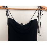 Reformation Liza Top Black Size 0 Cami Tank Spaghetti Strap Sweetheart Neckline Photo 6