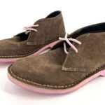 Veldskoen Women's Suede Leather Pink Sole Heritage Handcrafted Boot Tan Size 5 Photo 0