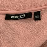 Bebe  Women’s Soft Pink Fleece Jacket Full Zipper & Pockets EXCELLENT CONDITION Photo 6