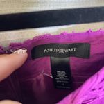 Ashley Stewart  Purple Linen Crochet Trim Jacket Skirt Suit Set Plus Size 24 18 Photo 8