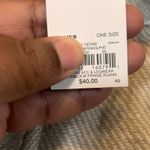 Sonoma NWT  Wrap Shawl Cape‎ Cream Blue One Size Long Photo 4