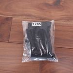 Black High Waisted Ruffled Bikini Bottoms Swimsuit Size 4 Photo 4