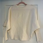 Philosophy XS  White Boatneck Sweater Photo 2