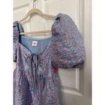 NWT BUDDYLOVE Spotted Cheetah Asher Mini Dress blue pink XS Photo 7