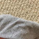 Brandy Melville Grey Crop Top Shirt Scoop Neck Fitted Baby Tee T-Shirt One Size Photo 8