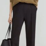 Everlane The Dream Black Pull On Soft Stretch Pant Photo 0