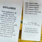 EMERSON FRY INDIA COLLECTION marigold yellow angel dress M L Size M Photo 6