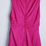 Kay Unger Kay‎ Unger Fuchsia Pink Sleeveless Ruffle Dress Photo 1