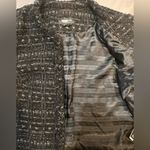 Kate Spade NWOT Black Blazer Cropped Tweed Photo 5