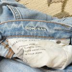 American Eagle AE  Mom Jean Stretch Ripped High Rise Denim 8S 8 Short Photo 4