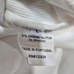 Tularosa Green The Maya Racer Tank in Ivory Photo 7