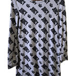 Juicy Couture Top Shirt Lounge Wear Soft Stretch Sleep Small Gray Black Photo 0