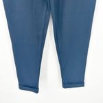 ZARA Womens Casual Lounge Work Knit Career Cuffed Hem Sweat Pants Size M Navy Photo 2