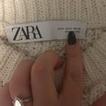 ZARA White and black sweater Photo 1