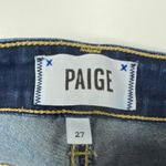 Paige Skyline Skinny Denim Jean Size 27 Photo 3