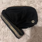 Lululemon Everywhere Belt Bag Black And Gold Crossbody Bag Photo 0