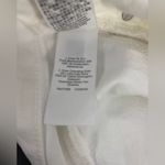 Madewell Baggy Straight White Jeans size 30 Distressed Raw Hem NWT Photo 9