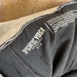 PINK - Victoria's Secret  VTG Y2K Black Gold Cheetah Foldover Sequin Bling Leggings Photo 3