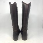 Frye  Melissa Button Soft Vintage Riding Boot Brown Photo 5