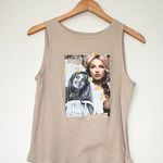 Britney Spears Lucky Ribbed Tank Top Size M Photo 0