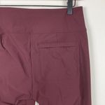Athleta  Wander Slim Ankle Pants Women’s Size 6 Antique Burgundy Maroon Travel Photo 8