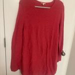 Eileen Fisher  Organic Cotton Pink Tunic Dress Size Large Photo 3