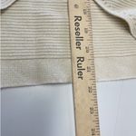 Love, Whit by Whitney Port Sweater Womens X Large Cream Crisscross Ribbed Knit‎ Size XL Photo 6
