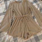 Princess Polly Tan Romper Photo 3