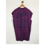 ZARA COCA-COLA PLUSH DRESS SIZE S Sweater Shirt Dress 100% Cotton Photo 1