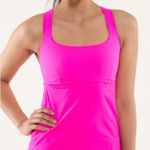 Lululemon  Womens Track and Train Tank Top‎ Raspberry Glo Light Athletic Workout Photo 0