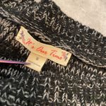 it's our time It’s Our Time Black Heather Long Sleeve Pullover Sweater Zipper Detail Size S Photo 10