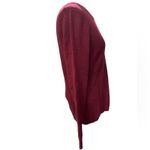 Lands' End LANDS’ END Classic CASHMERE Burgundy Women's crew neck sweater Size XS Photo 2