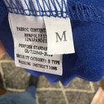 Elegant Blue Women's Dress Size M Photo 12