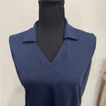 Lady Hagen Navy Sleeveless Women's Top Photo 1