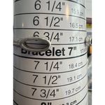 Lucky Brand  Silver Tone Cuff Bracelet Open Ovals Marcasite Boho 6.75" Open Ends Photo 4