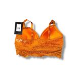 Frederick's of Hollywood Haley Lace Bralette in Desert Sun Orange Sz S NEW Photo 2