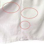 Anthropologie NWT  Maya Faux Leather Mini Dress Size 12 Cream Cowl Neck Ruched Photo 11