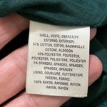 Anthropologie Maeve Dark Green Patterned Long Sleeve Belted Dress Sz XS Photo 7