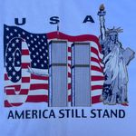 Tennessee River Vintage 9/11 Memorial America Still Stands Graphic White T-shirt Photo 2