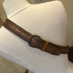 Western Full Grain Cowhide Brown Leather Belt Womens Photo 4