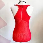 Apt. 9 Orange Crochet Tank‎ Top, Boho, Beachy, Festival, Cover Up, Hippie, Y2K, XS Photo 2