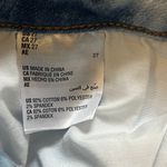 And Now This Womens Jeans Size 27 Light Wash Slide Ankle Slit Flare Raw Hem Blue Photo 5