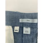 Gap Chambray Scalloped Hem Shorts Blue 4 Photo 4