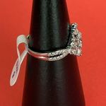 Bomb Party RBP5462 “This Love I Found” Cubic Zirconia on Rhodium Size 9 Ring NWT Silver Photo 1